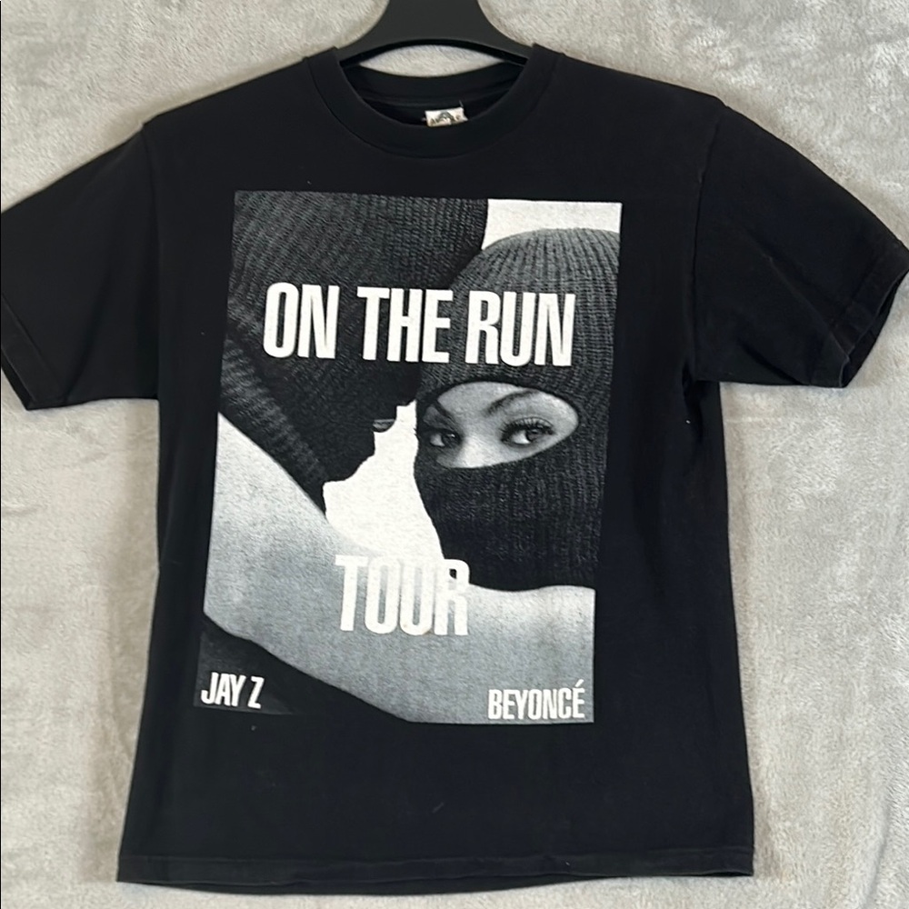 Jay-Z Beyonce 2014 On The Run Tour Concert band T-shirt, size medium